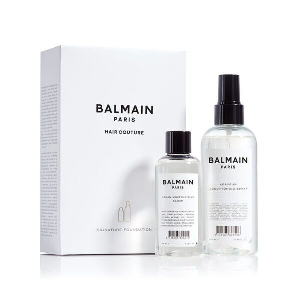 Balmain Hair Couture Signature Foundation Набор для волос с аргановым маслом